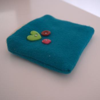 Felt coin purse